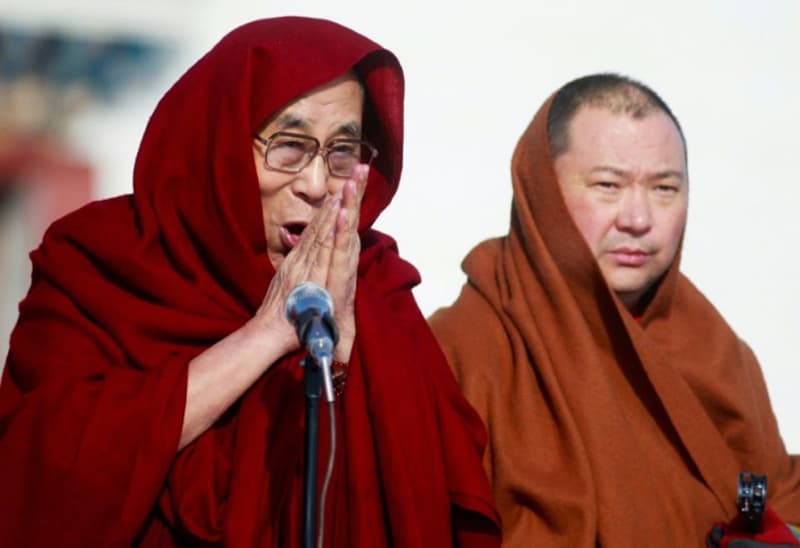 Der 14. Dalai Lama besucht die Mongolei