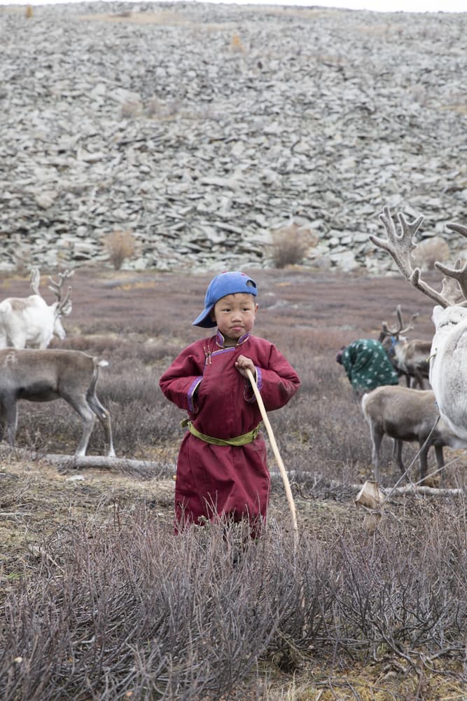 Die Kinder der mongolischen Steppen