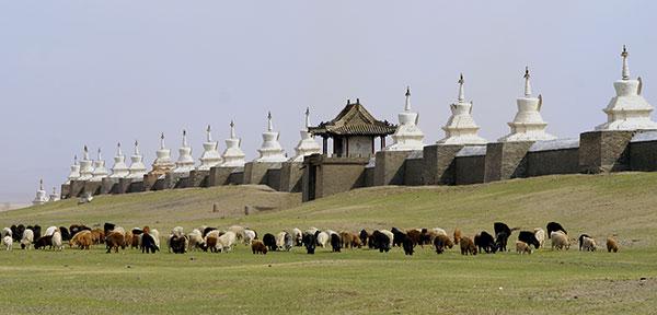 Die 10 Hauptklöster der Mongolei